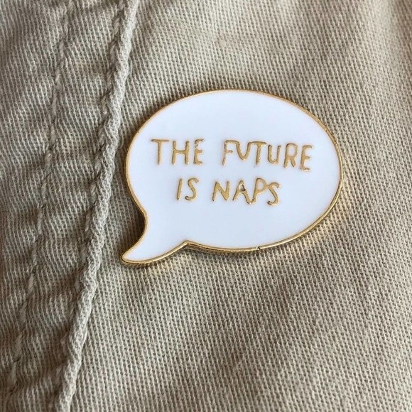 The FUTURE is NAPS Collectible Enamel Pin - Picture 2 of 4